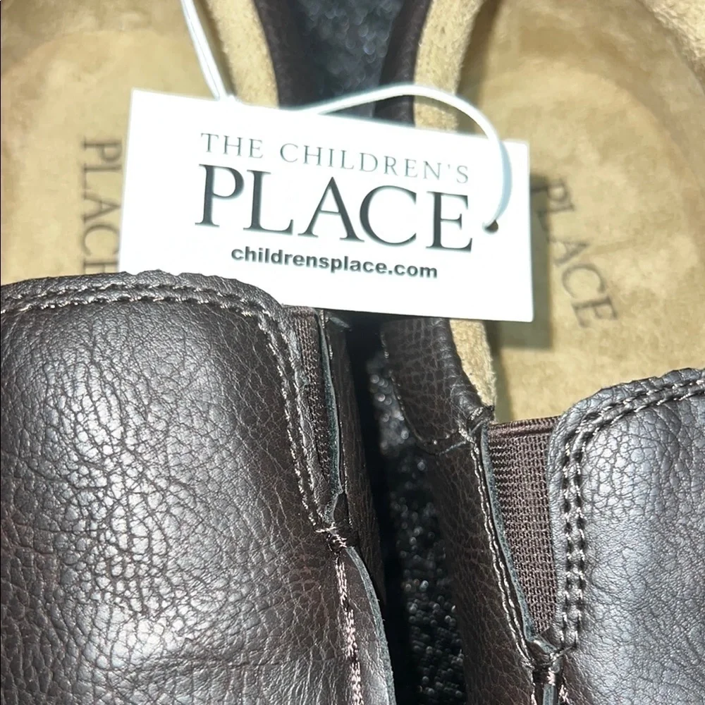 NWT The Children's Place Brown Moccasin Slip-On Shoes $20